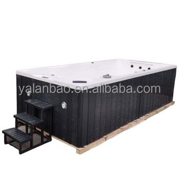 Hot Sale Endless Pool Rectangle Big Swim Spa Outdoor