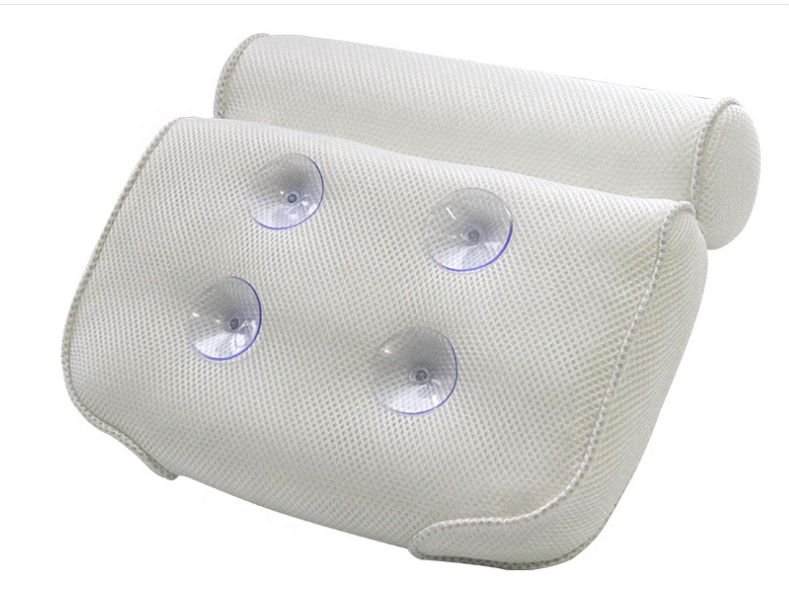 Bathtub Spa Pillow For Head Neck Shoulder Back Support and Relax Spa Cushion Non Slip Bath Pillow