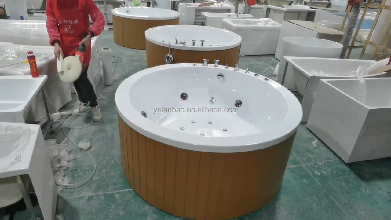Round Spa Shell fiberglass hot tub shells round whirlpool home sex massage hot chinese ...