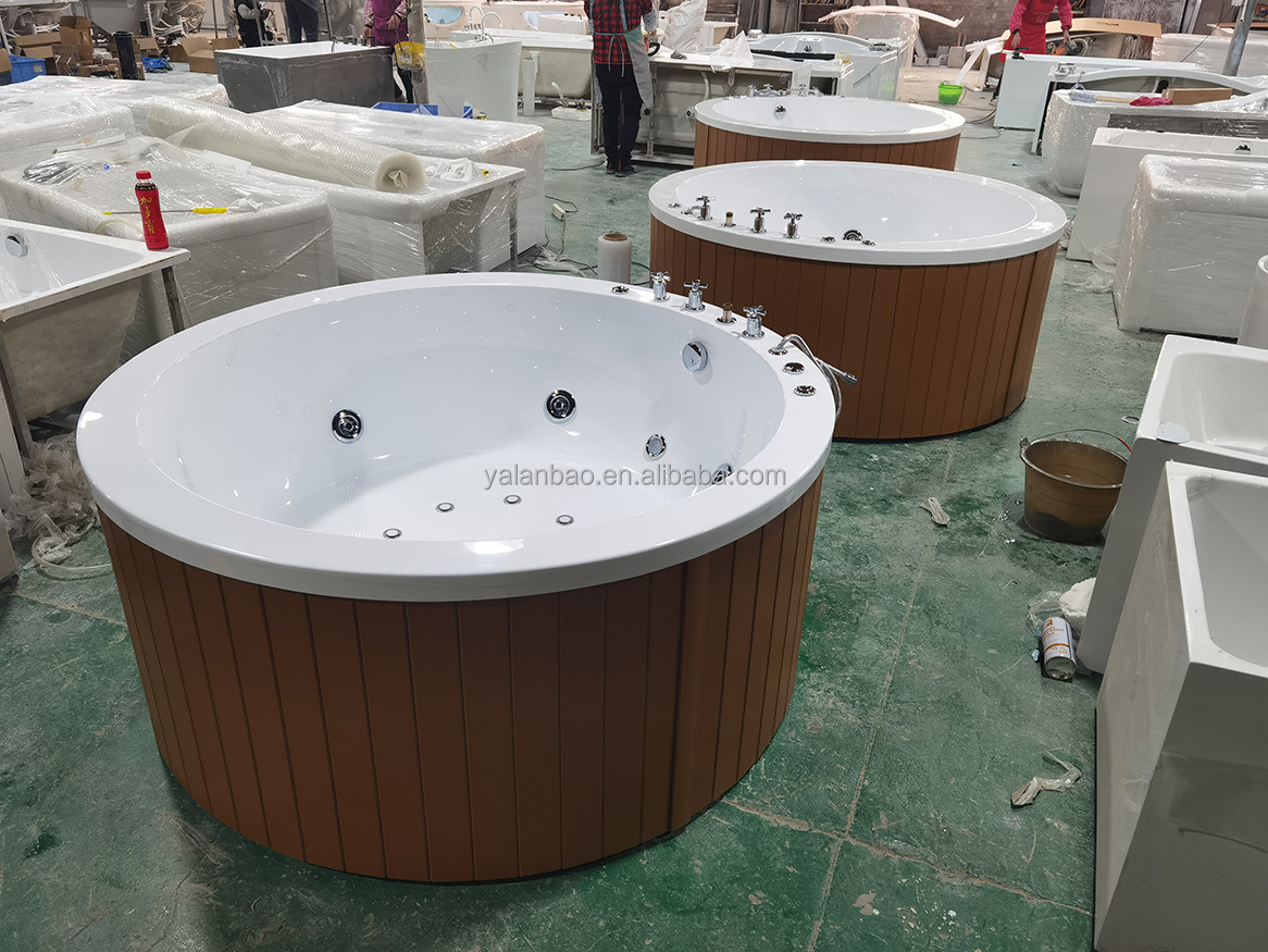 fiberglass hot tub shells round whirlpool home sex massage hot chinese round outdoor spa bathtub hydromassage