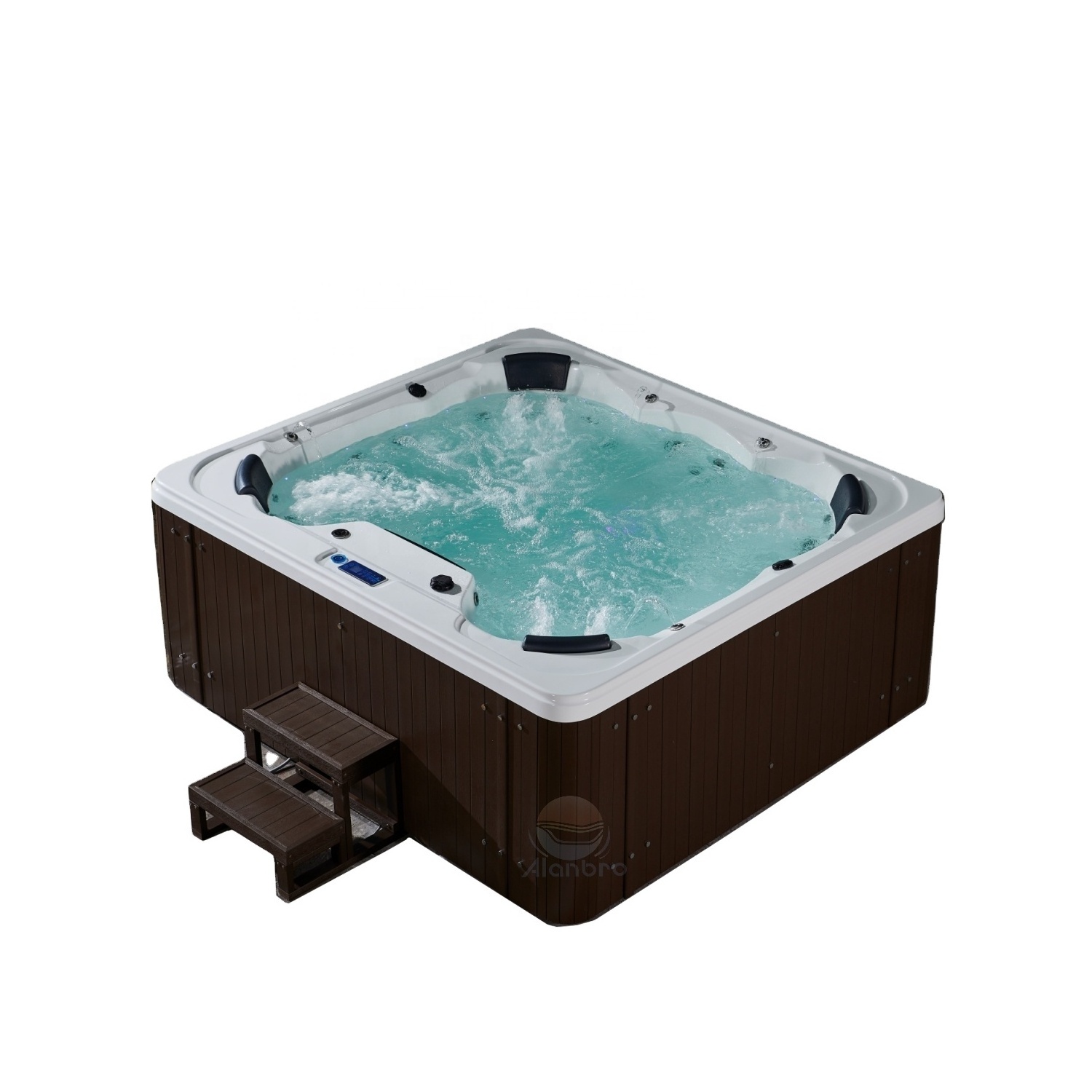 factory 5 persons outdoor whirlpool hot tub balboa control spa tub family garden jakuzi function massage spa bath tub