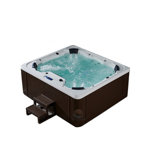 factory 5 persons outdoor whirlpool hot tub balboa control spa tub family garden jakuzi function massage spa bath tub