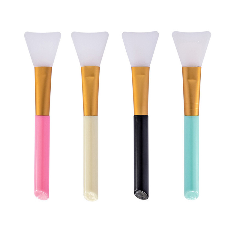 High Good Quality Silicone Face Mask Brushes Soft Silicone Facial Mask Applicator Brush