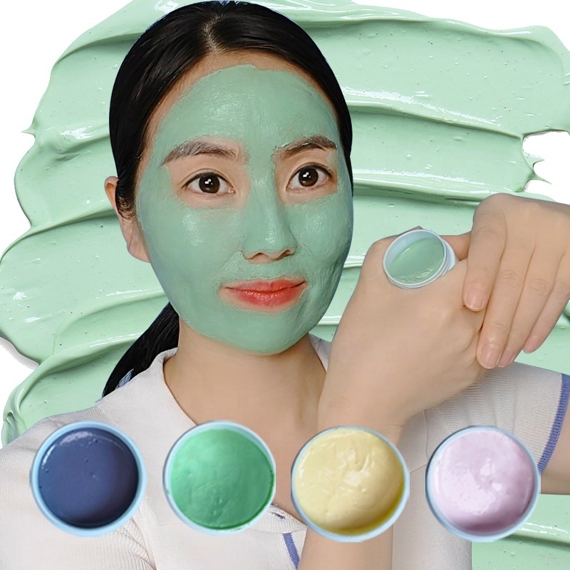 Green Tea Cleansing Matcha Mud Clay Mask For Acne Skin Face Pore Detox Oil Control Dead Sea Mud Pinkturmeric Clay Mask