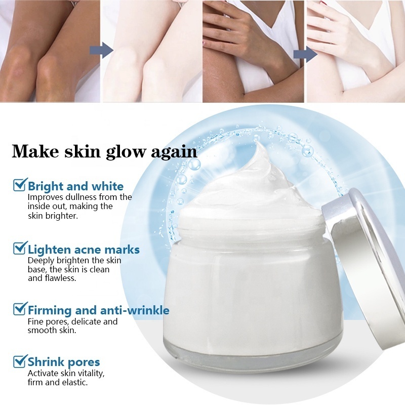 Skin Whiten Cream For Women Private Parts Korea Whitening Body Cream Full Set For Dark Skin Lightening Whitening Cream For Face