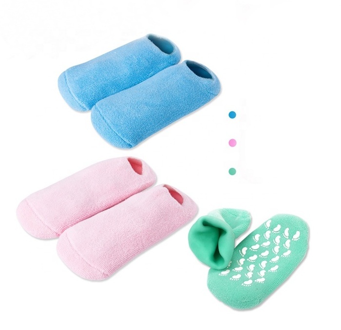 Peeling Socks Moisturizing Exfoliating Foot Mask Beauty Spa Exfoliating Moisturizing Gel Socks Moisture Spa Socks for Foot