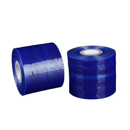 PE Mini Stretch Wrap Roll Blue Film Wrap