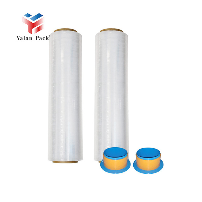 Lldpe Heavy Duty Stretch Wrapping Pallet Packaging Shrink Film Wrap Roll Strechfolie Hand Clear Plastic Stretch Film