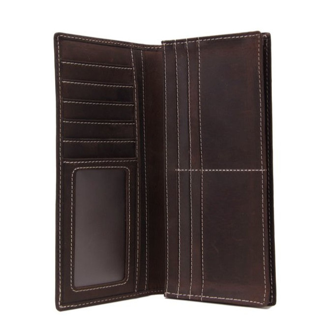 Custom Luxury Real Genuine Leather Wallet For Men 2023 RFID Credit Card Holder By Yalda Sports