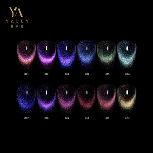 Shiny 3D Magnetic Wide Cat Eye Design Candy Colors Glitter UV Gel Polish Soak Off Nail Product Supplier