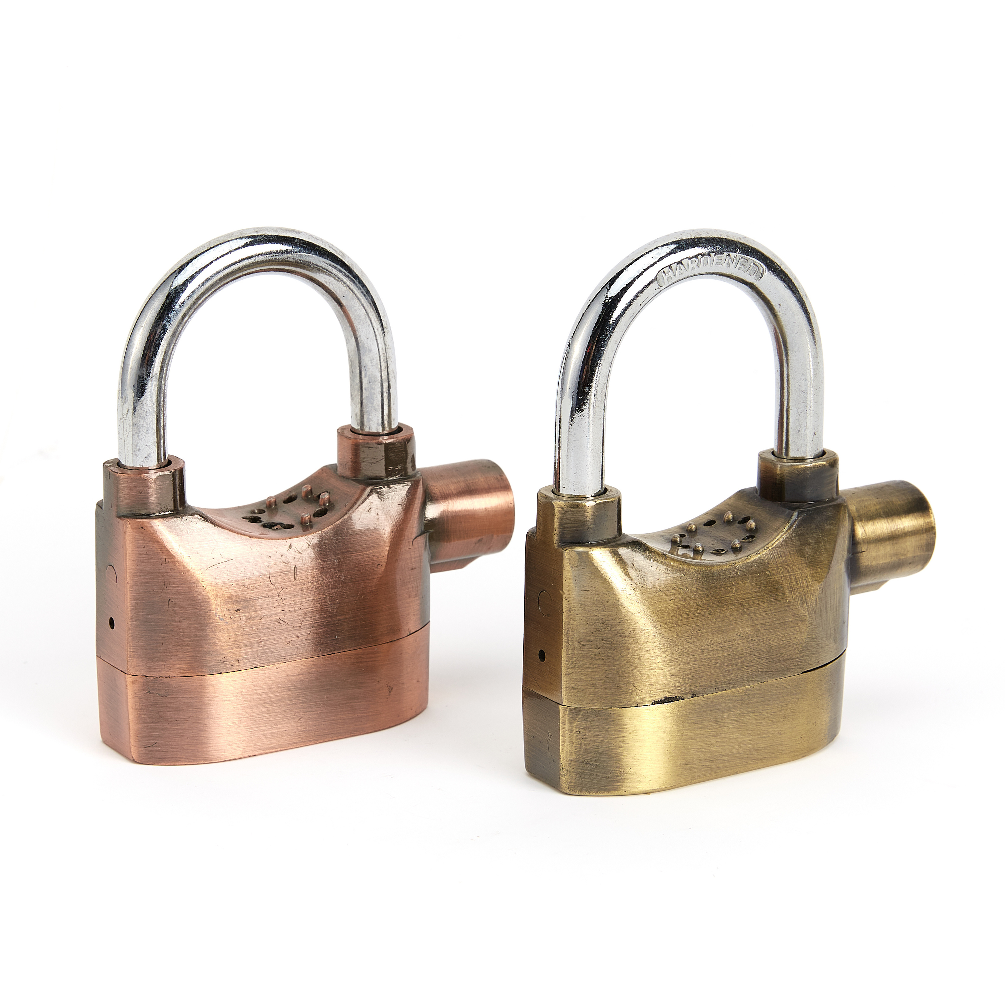 Custom Modern Solid Color Wholesale Alarm Fine Workmanship Security Padlock