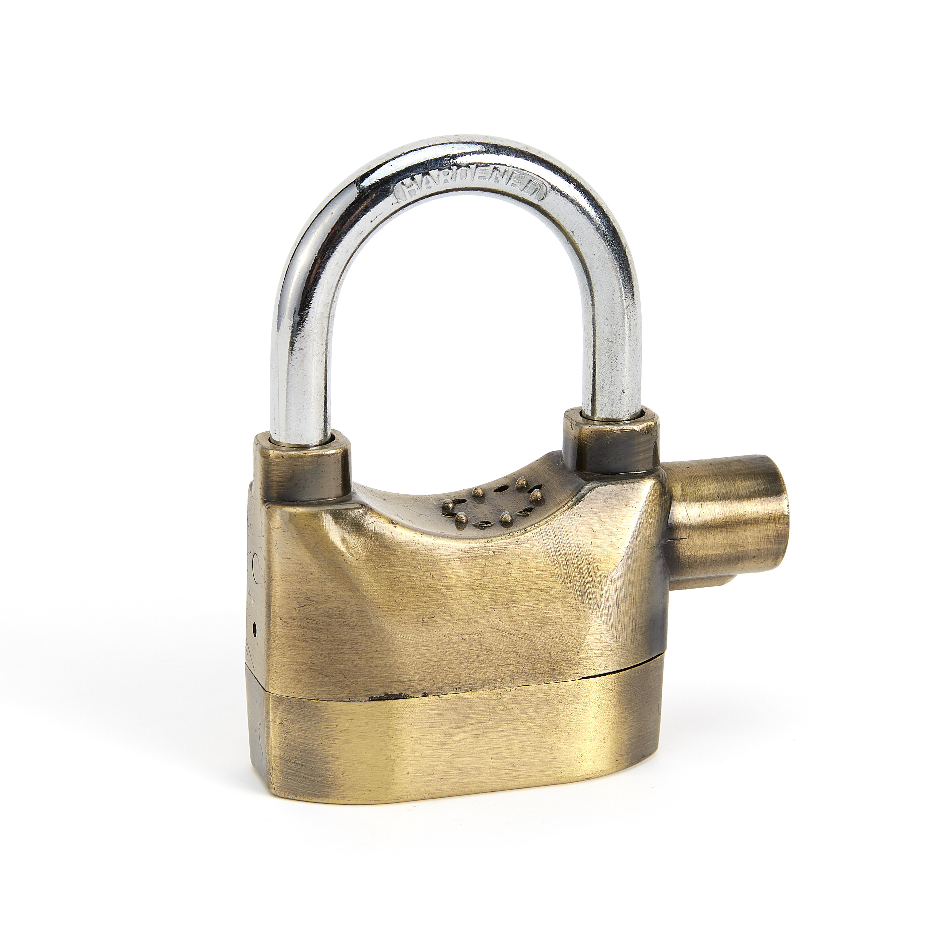 Custom Modern Solid Color Wholesale Alarm Fine Workmanship Security Padlock