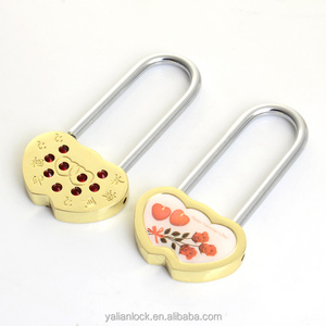 Hot Sale Decorative Heart Shaped Love Padlock