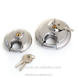 Hot Sale New Style Fashionable Stainless-steel Disc Padlock