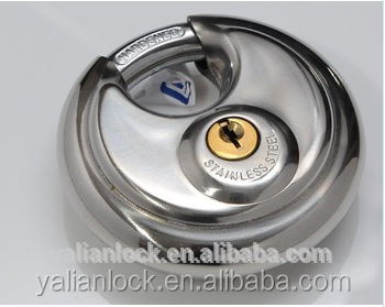 Hot Sale New Style Fashionable Stainless-steel Disc Padlock