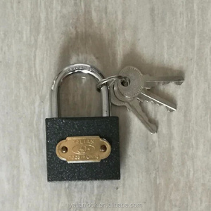 Water-proof Grey Iron Padlock,Long Shackle And Short Shackle Can Be Available