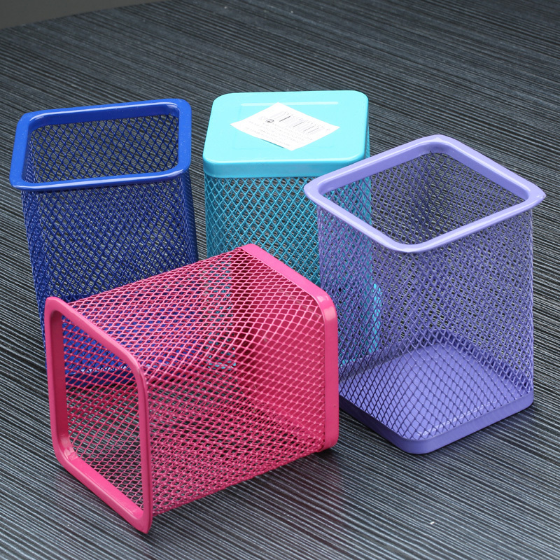 version of the creative pencil mesh pencil rounded square style optional pen holder