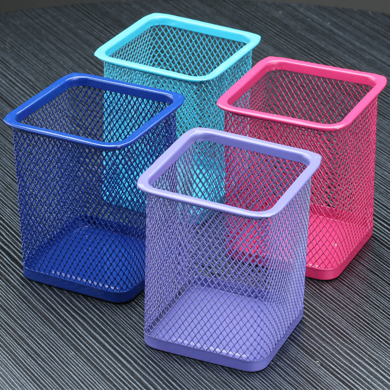 version of the creative pencil mesh pencil rounded square style optional pen holder