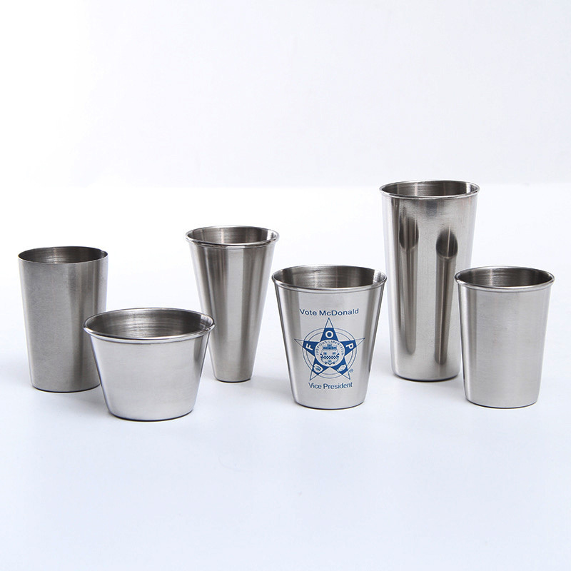 Lihong Metal Gold Beer Cup Vacuum Coffee Mug Water Drinking Bottle Reusable Stainless Steel Tumbler Cups In Bulk