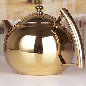 1500ml new design teapot, tea infuser pot, stainless steel brewing tea pot for tea coffee