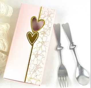 wedding Gift Fork Stainless Steel and Spoon and Fork Gift Set