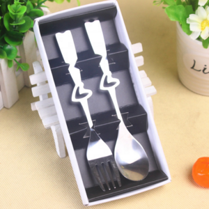 wedding Gift Fork Stainless Steel and Spoon and Fork Gift Set