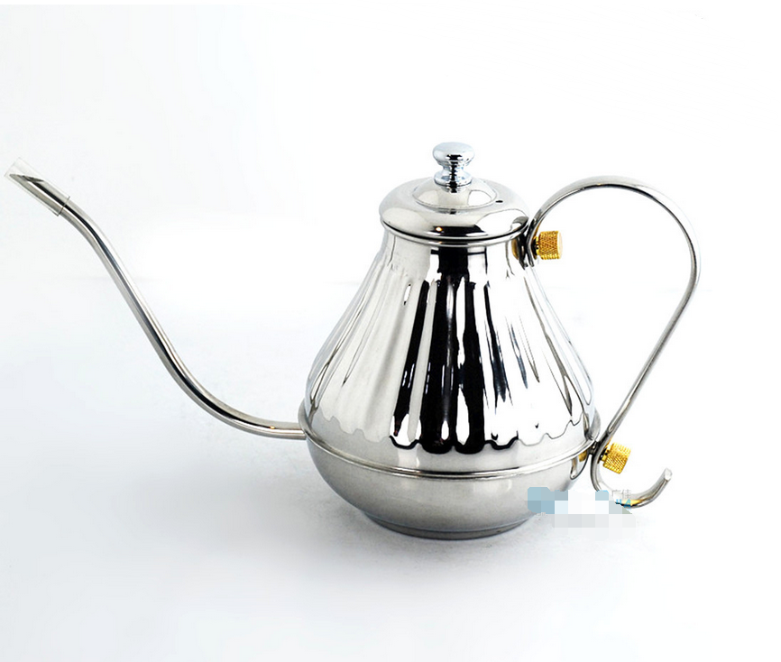 Home teapot stainless steel stovetop hotel kettle 1.5L pour over coffee kettle gooseneck arabic kettle