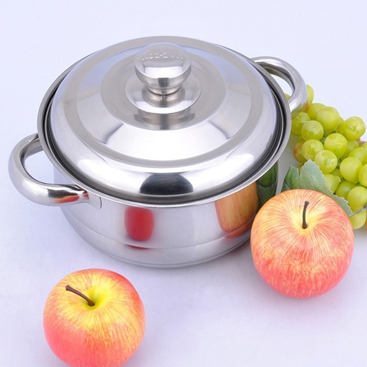 Stainless Steel Cooking sets 3pcs sauce pot kitchen utensils