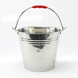 10L 12L  20L Stainless Steel Water Bucket/Durable Pail Mop Bucket