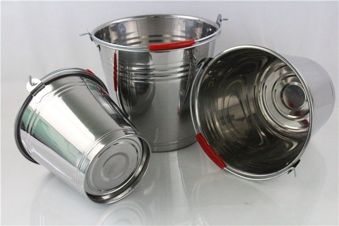 10L 12L  20L Stainless Steel Water Bucket/Durable Pail Mop Bucket