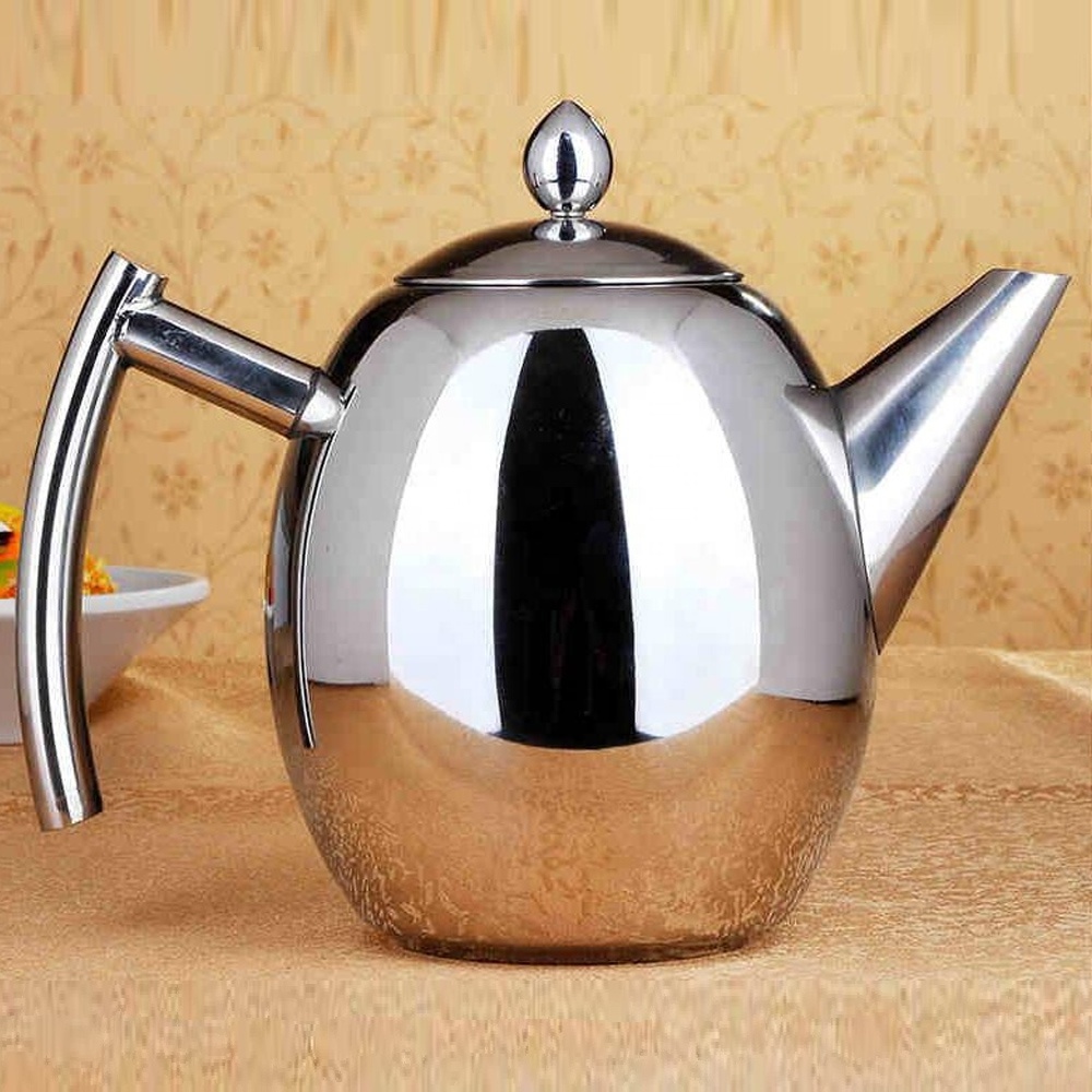 Wholesale stainless steel coffee drip pot coffee kettle with with infuser