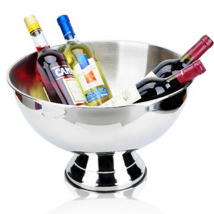 Big Capacity Stainless steel champagne bowl Bucket Beer bottle cooling container Ice bucket