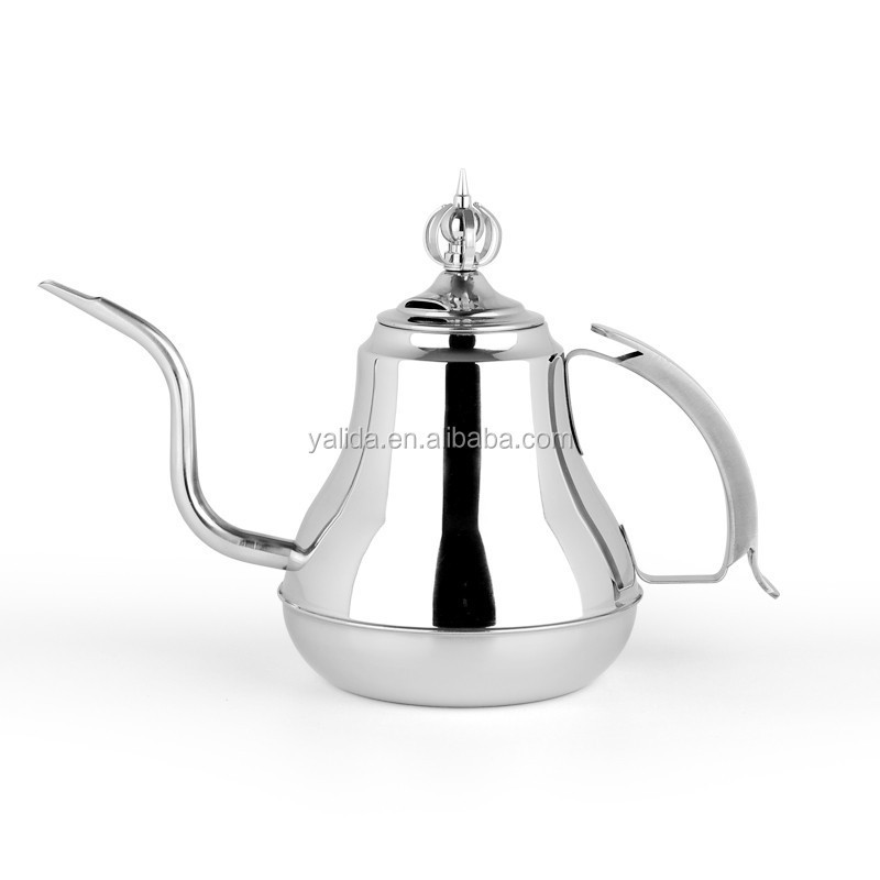 stainless steel 304 Long Spout Pour Over Coffee Kettle