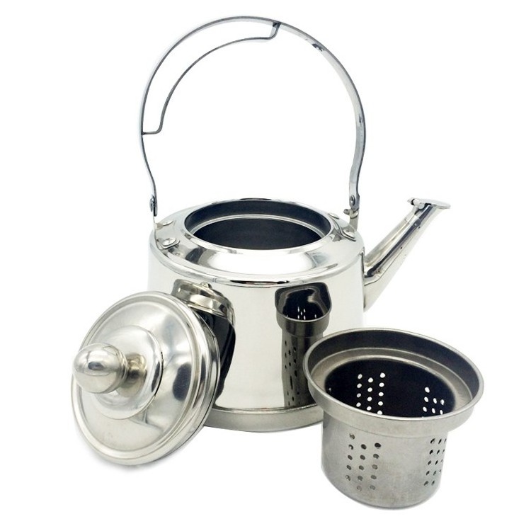 1L stainless steel water kettle / camping water kettle /camping tea kettle