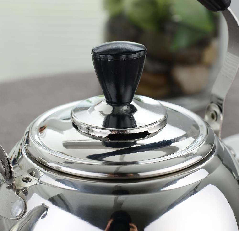 Large capacity Stainless steel  whistling tea kettle 5Liter swan kettle