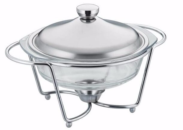 High Quality Clear chafing dish burner glass lid chafing dish , chafing dish heater