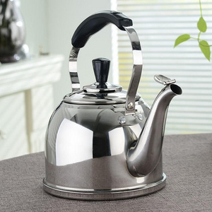 Large capacity Stainless steel  whistling tea kettle 5Liter swan kettle