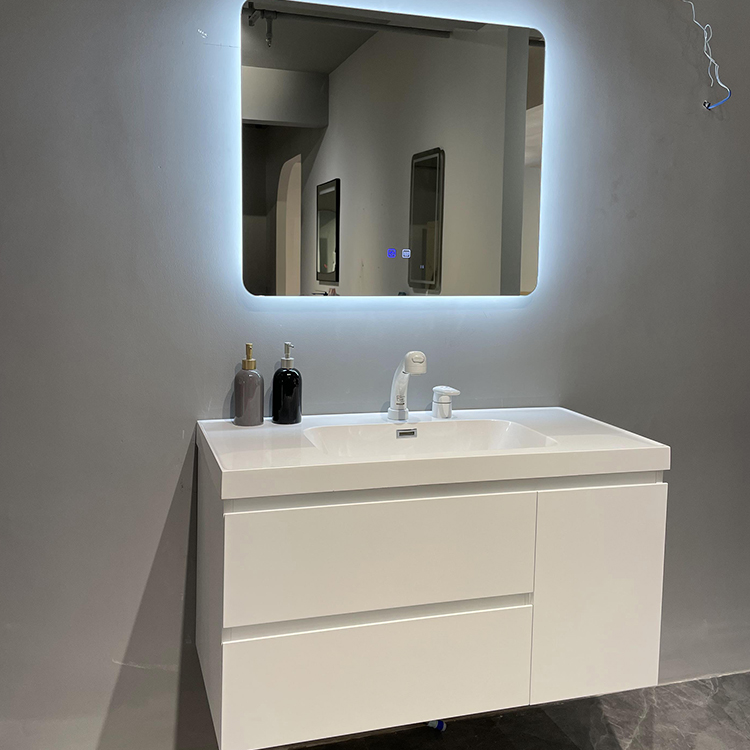 European high end bathroom vanity mirror cabinet sink wall mounted vanity bathroom cabinets