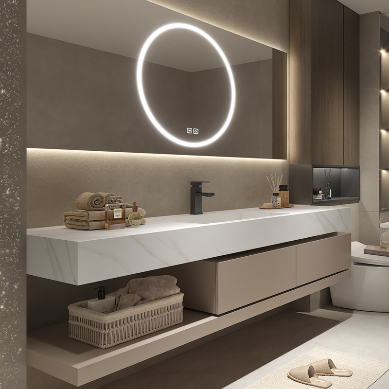 Professional customized high end modern bathroom vanity euro style furniture bathroom vanity