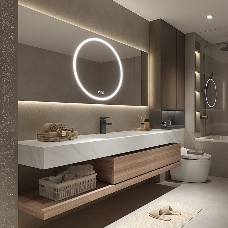 Professional customized high end modern bathroom vanity euro style furniture bathroom vanity