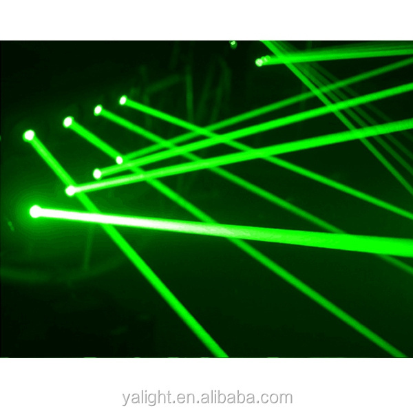 Professional 8 eyes RGB Laser Beam KTV Disco Stage Lights Night Club Equipment Show Light