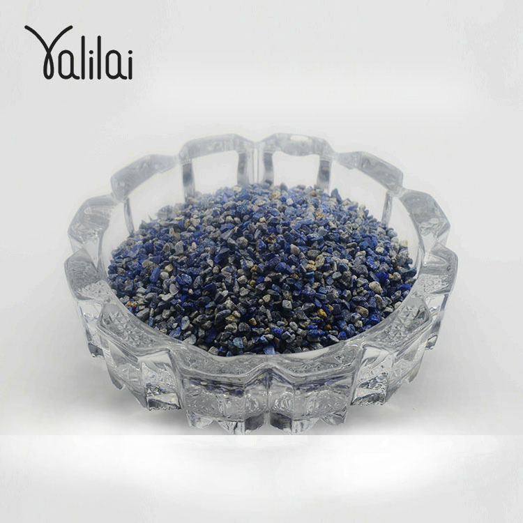 Wholesale lapis lazuli Natural Stone Irregular Gravel Powder 2-4mm, 1-2mm.0.5-1mm.0.5-0.125, 0.063-0.125mm