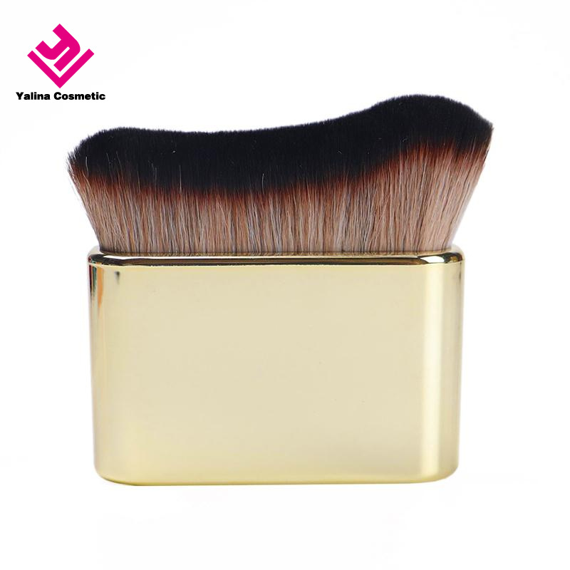 Best Seller Wholesale Kabuki Cosmetic Single brush Best Quality Vegan Magic Big Flat Style Foundation Body Brushes