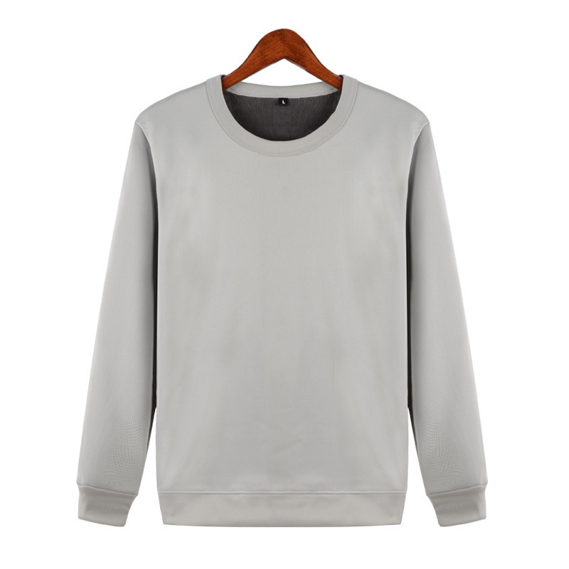 Popular Waterproof Nano Clothing, Stain Repellent Oversize Crewneck Sweatshirt men custom jumpers