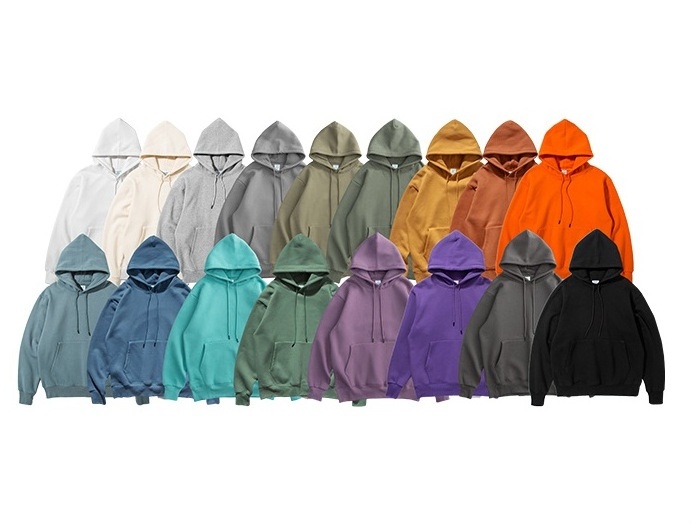 premium luxury 350gsm cotton oversized hoodie 350 gsm embossed high quality hoodies custom heavyweight hoodie