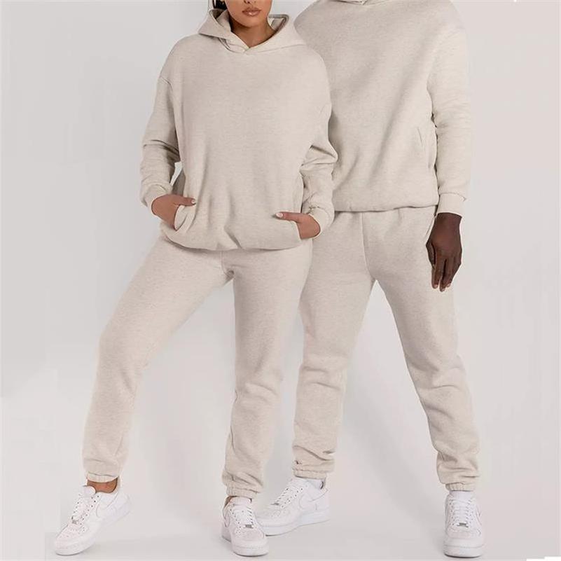 luxury man sweatsuit jogger set,sports wear mens plain tracksuits set custom sweatpants and hoodie set men