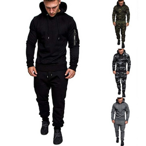 Yali wholesale private label mens tracksuit high quality custom logo sport wear men's tracksuits zipper sweat suits set