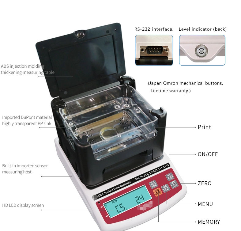 Portable Gold Tester Purity Testing Machine Precious Metal Tester