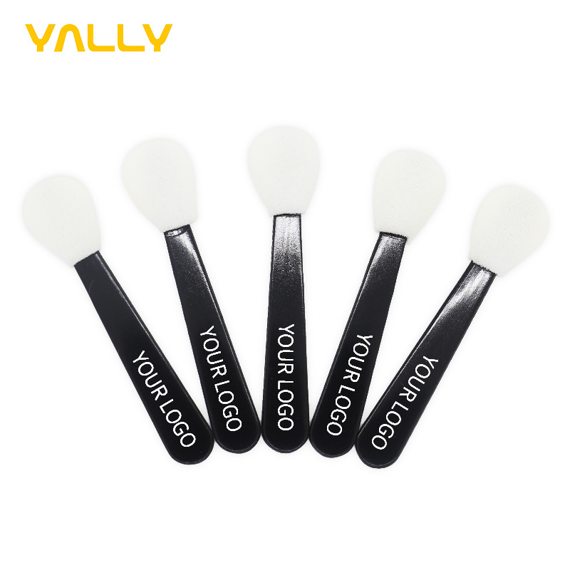 white eyeshadow brush 1 pc Black Mini single small soft sponge Makeup Set Eye shadow  Brushes Eyeshadow