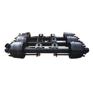 New American Truck Trailer Axles for Heavy Trucks 8T 13T 14T 15T 16T 20T 25T Wheel Axle  Heavy Duty Parts